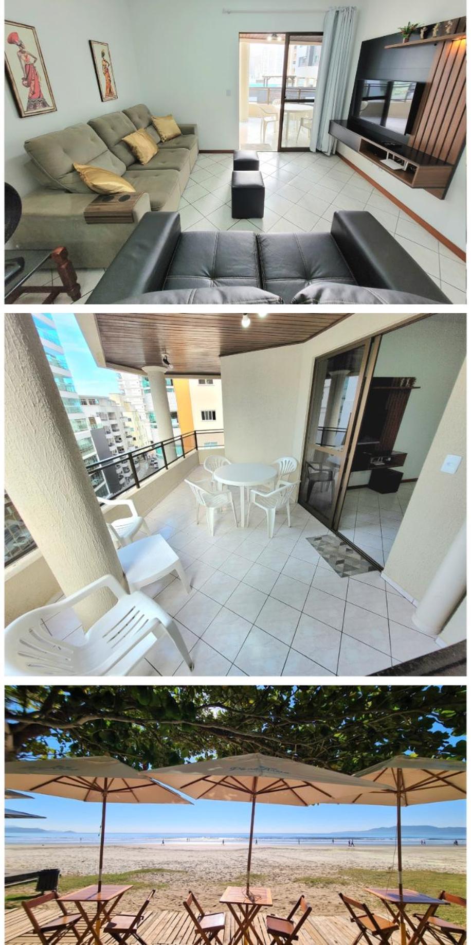 Apartamento 200 Metros Da Praia 03 Quartos Com Ar Condicionado - Meia Praia - Itapema Εξωτερικό φωτογραφία